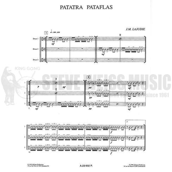 Lajudie-Patatra Pataflas (SP)-P