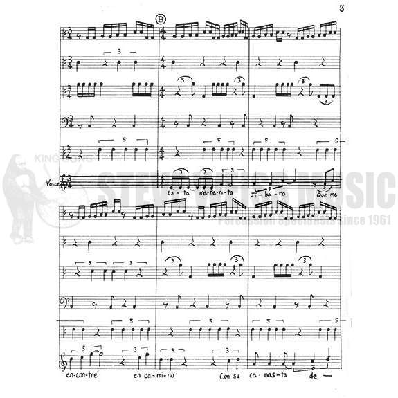 Lang, M.-Three Puerto Rican Songs-P/Voice