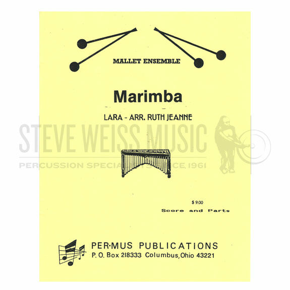 Lara-Marimba(P) arr. Jeanne-4M