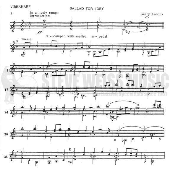 Larrick-Ballad for Joey-M