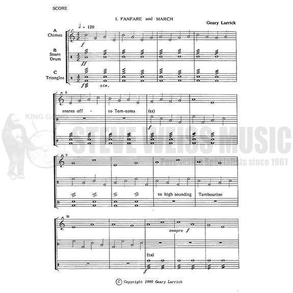 Larrick-Chamber Symphony for Percussion-P/X/V/C-PN/CEL