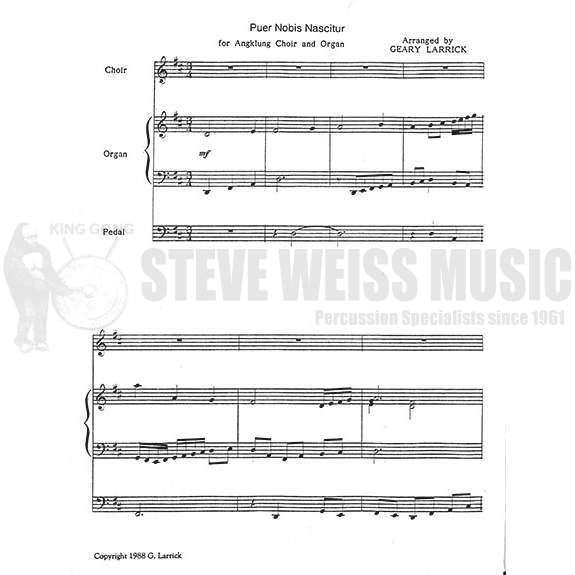Larrick-Puer Nobis Nascitur-Angklung Ens.-OR