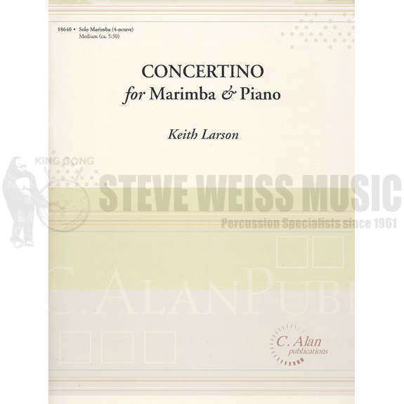 Larson-Concertino for Marimba & Piano (SP)-M/PN (new version)