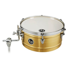 LP 14" Single Brass Timbale with Mount - Image 1
