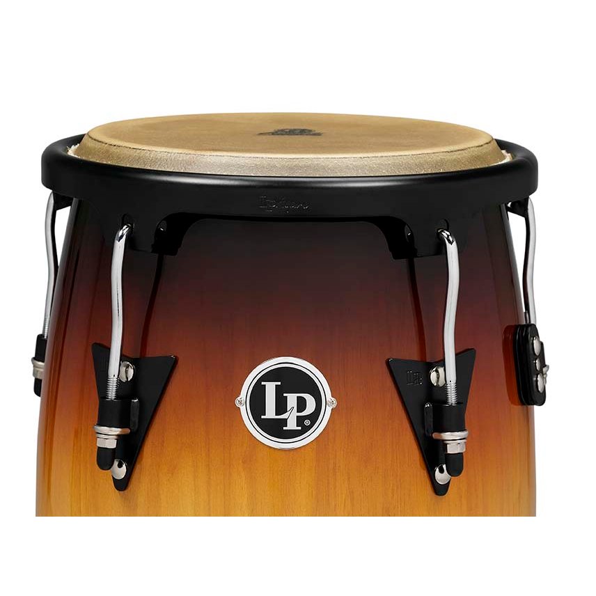 LP Aspire Wood Conga Set with Stand - 10" & 11" - Vintage Sunburst - Image 3