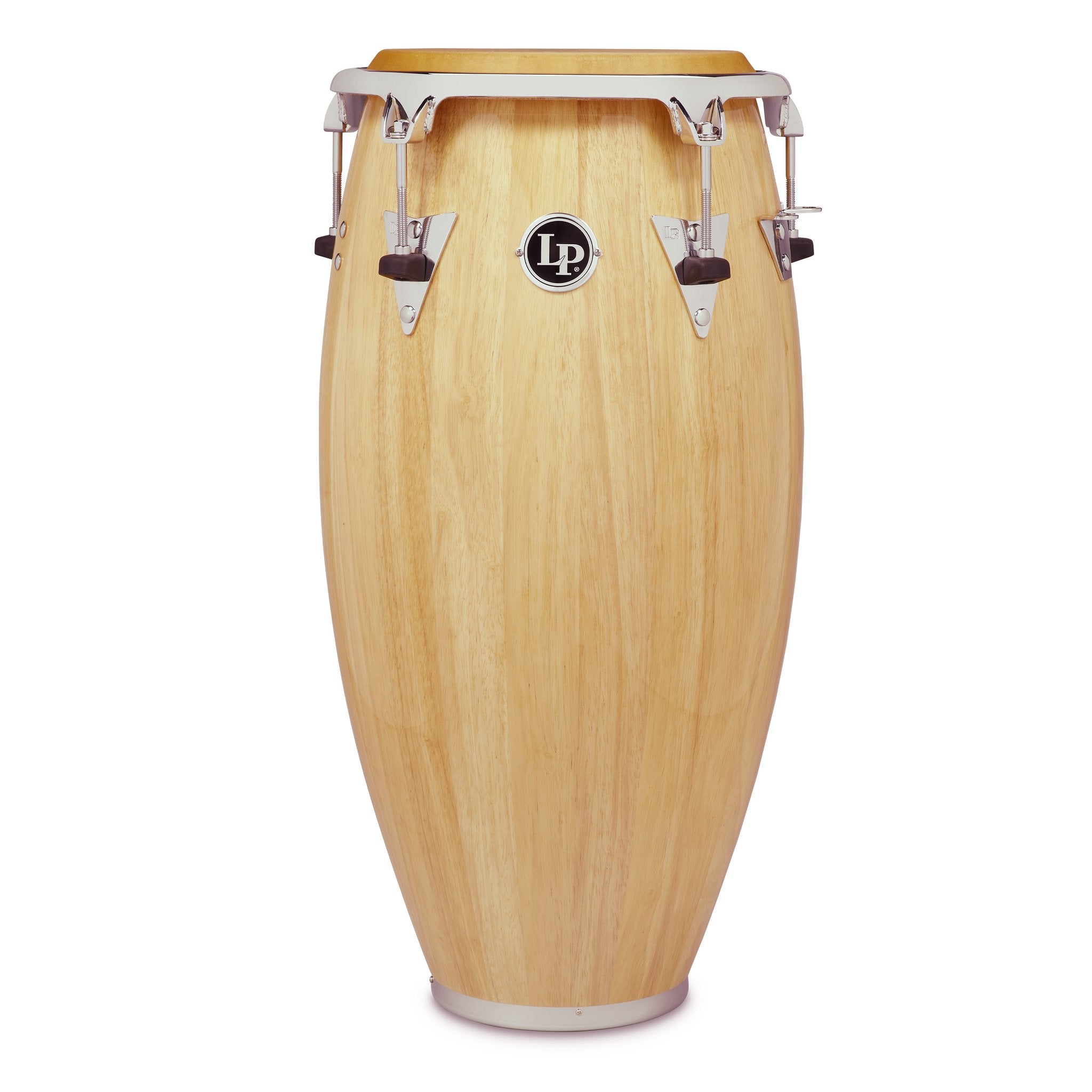 LP Classic Top-Tuning Wood Quinto with Chrome Hardware - 11" - Natural - Image 1