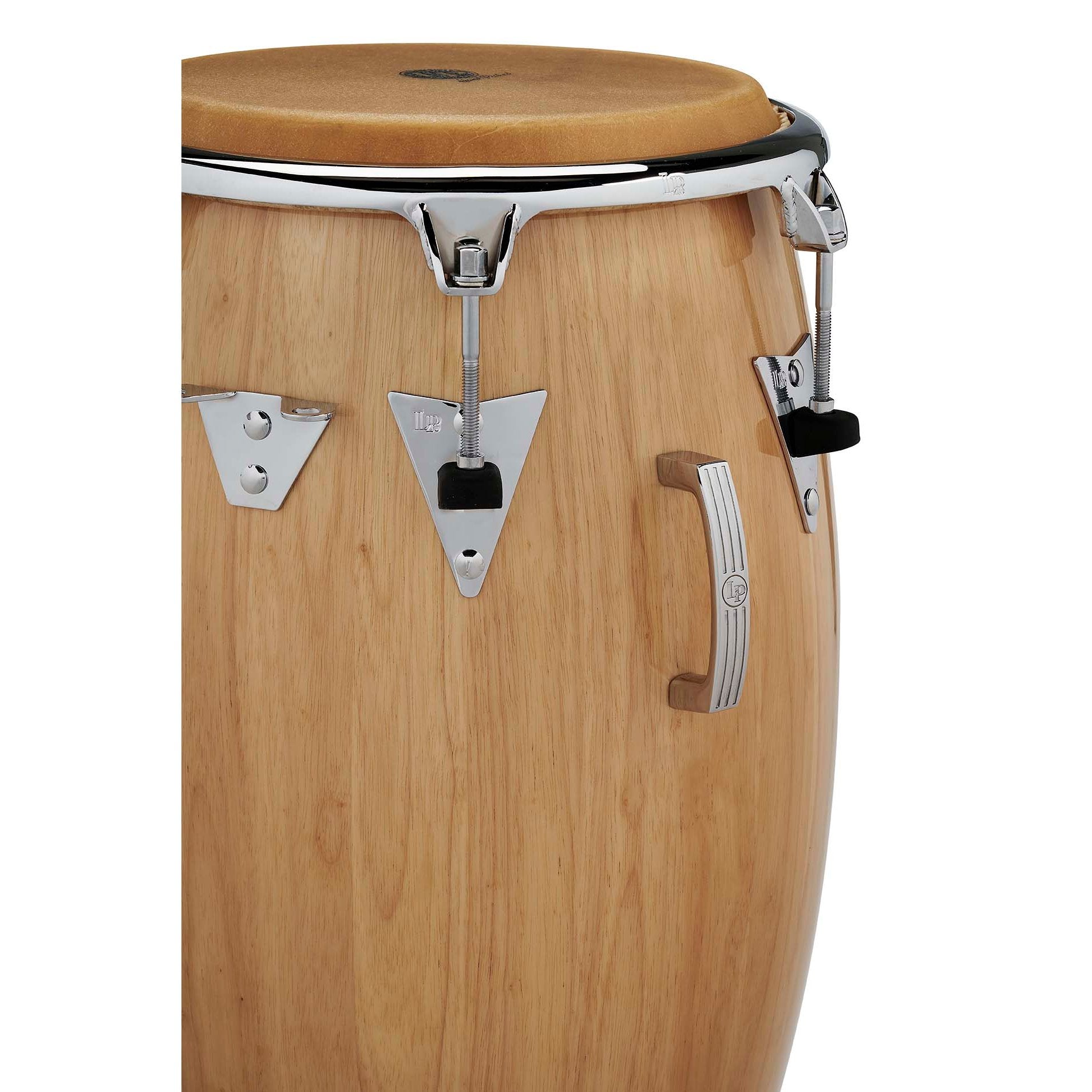 LP Classic Top-Tuning Wood Tumba with Chrome Hardware - 12.5" - Natural - Image 4