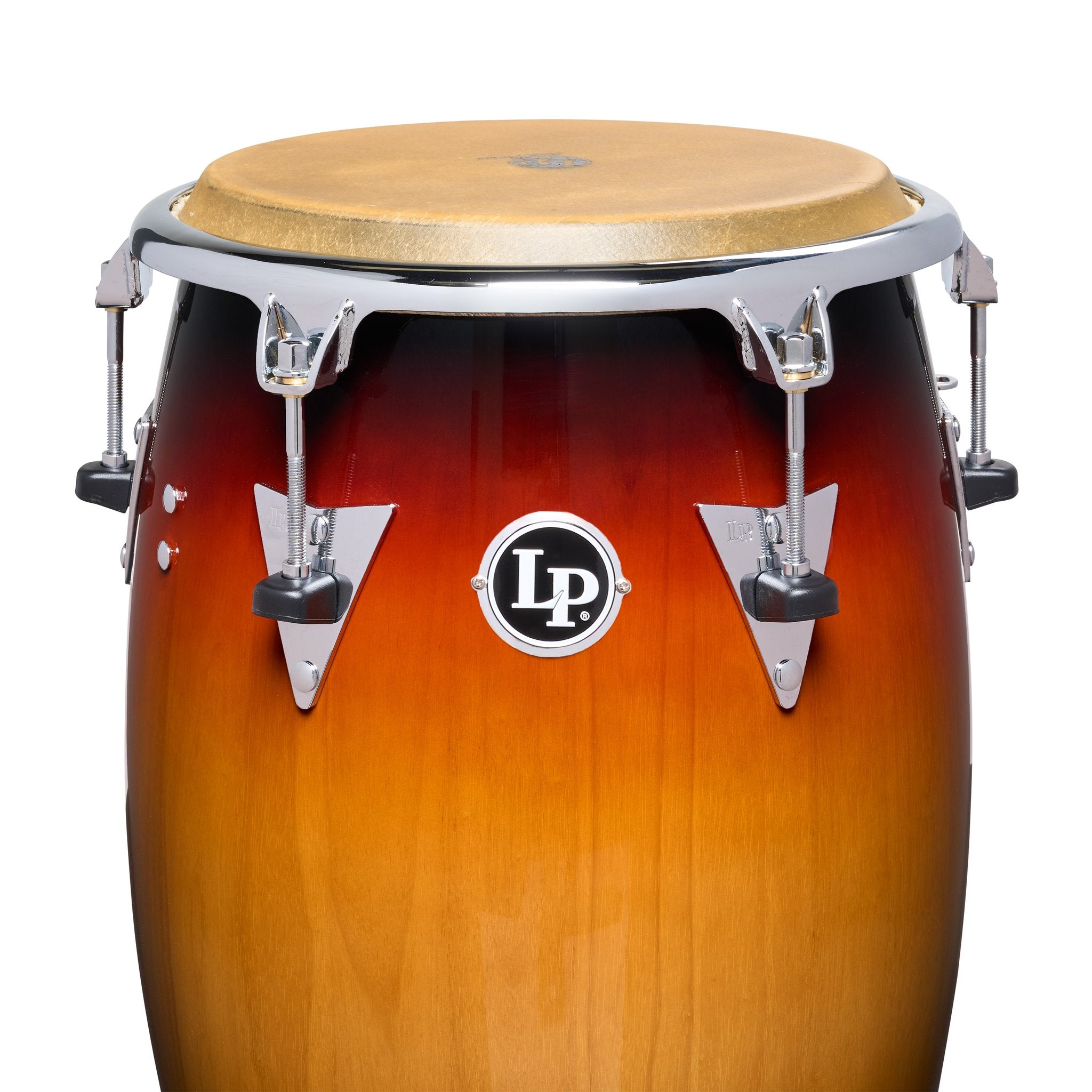 LP Classic Top-Tuning Wood Tumba with Chrome Hardware - 12.5" - Vintage Sunburst - Image 2