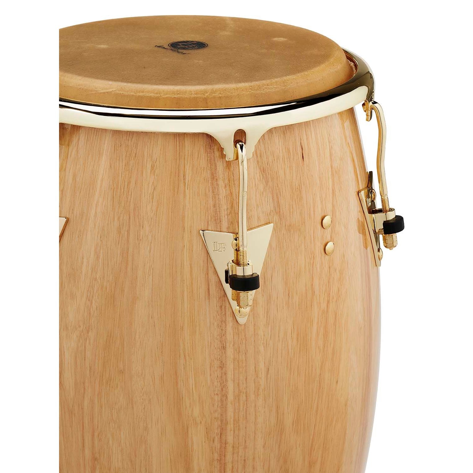 LP Classic Wood Quinto with Gold Hardware - 11" - Natural Wood - Image 5