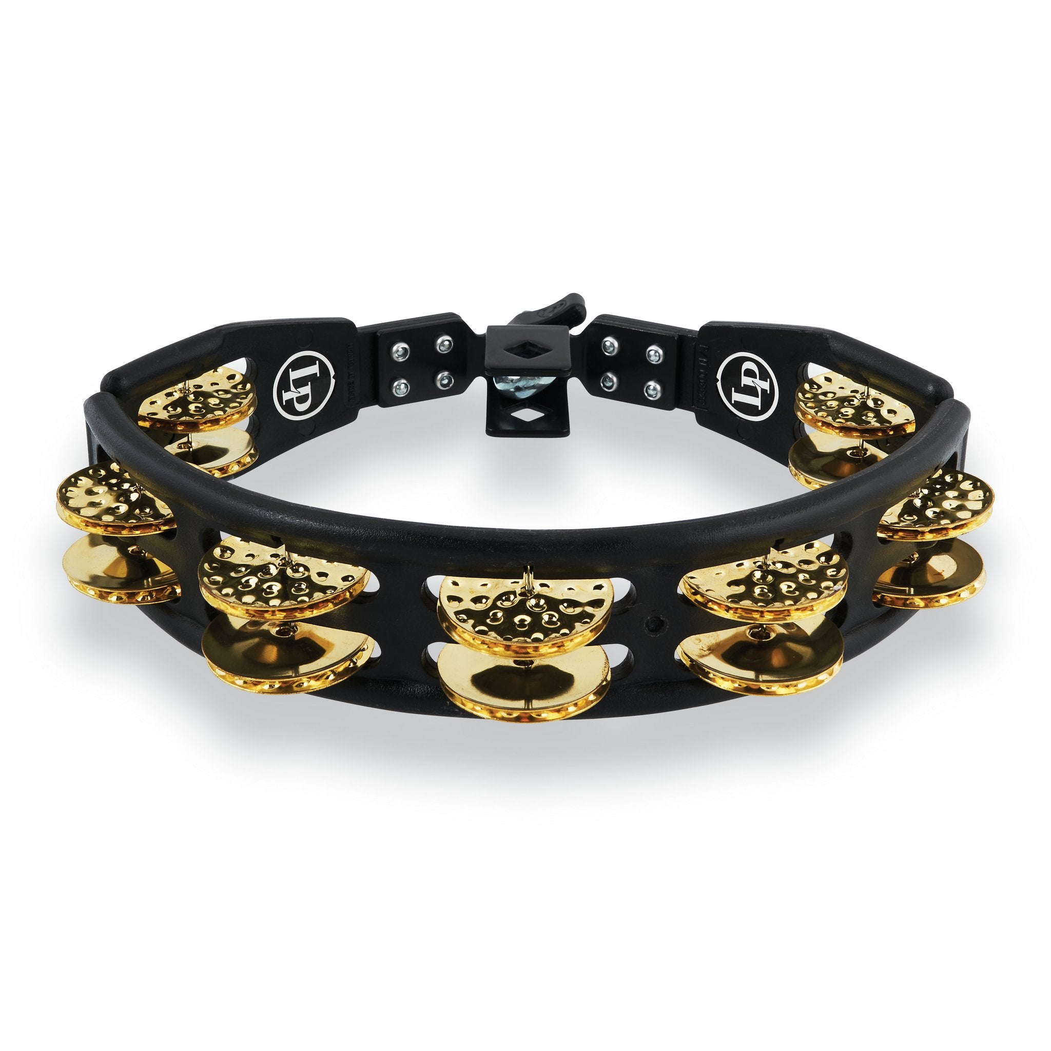 LP Cyclops Tambourine - Black W/ Brass Jingles (LP179) - Image 3