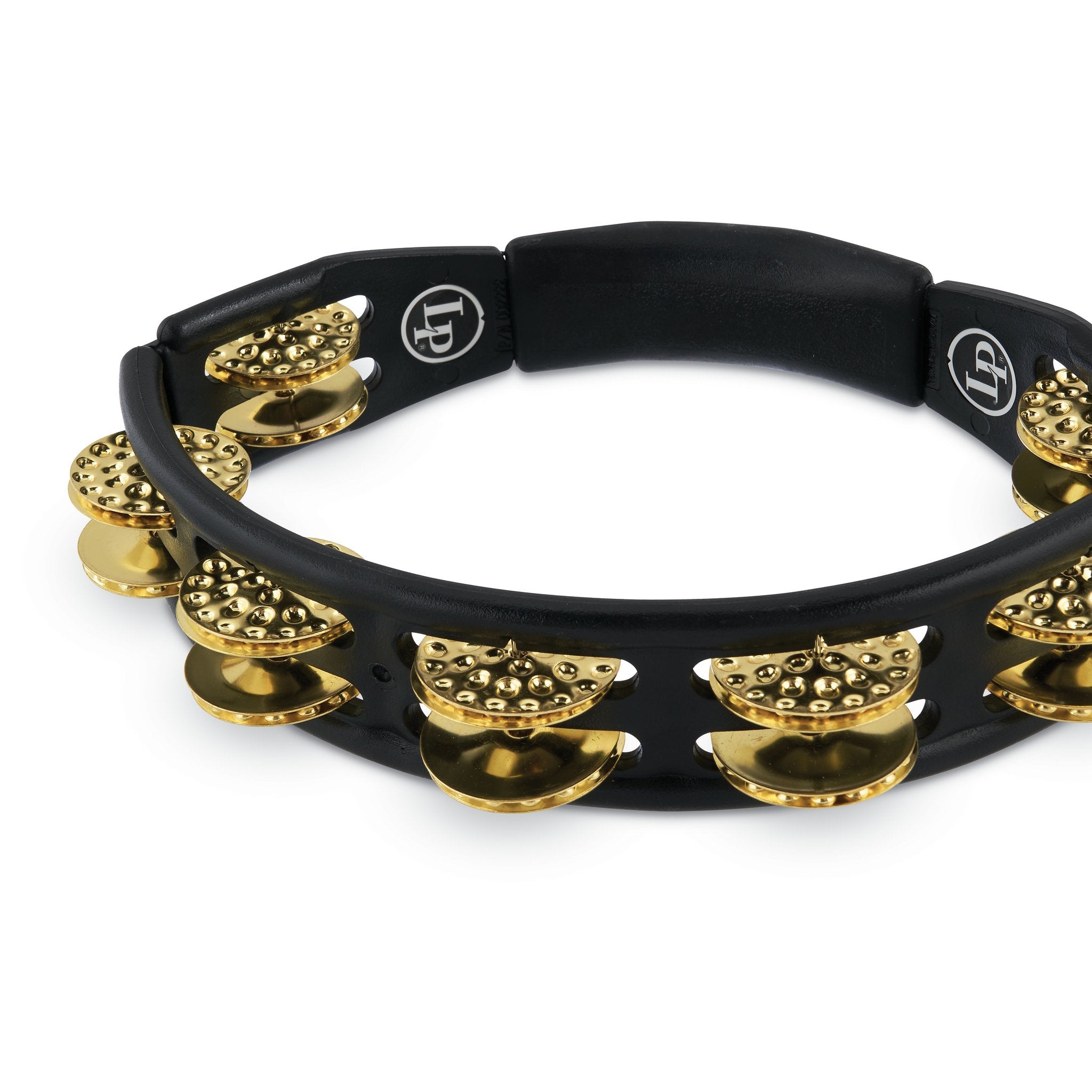 LP Cyclops Tambourine - Black W/ Brass Jingles (LP179) - Image 5