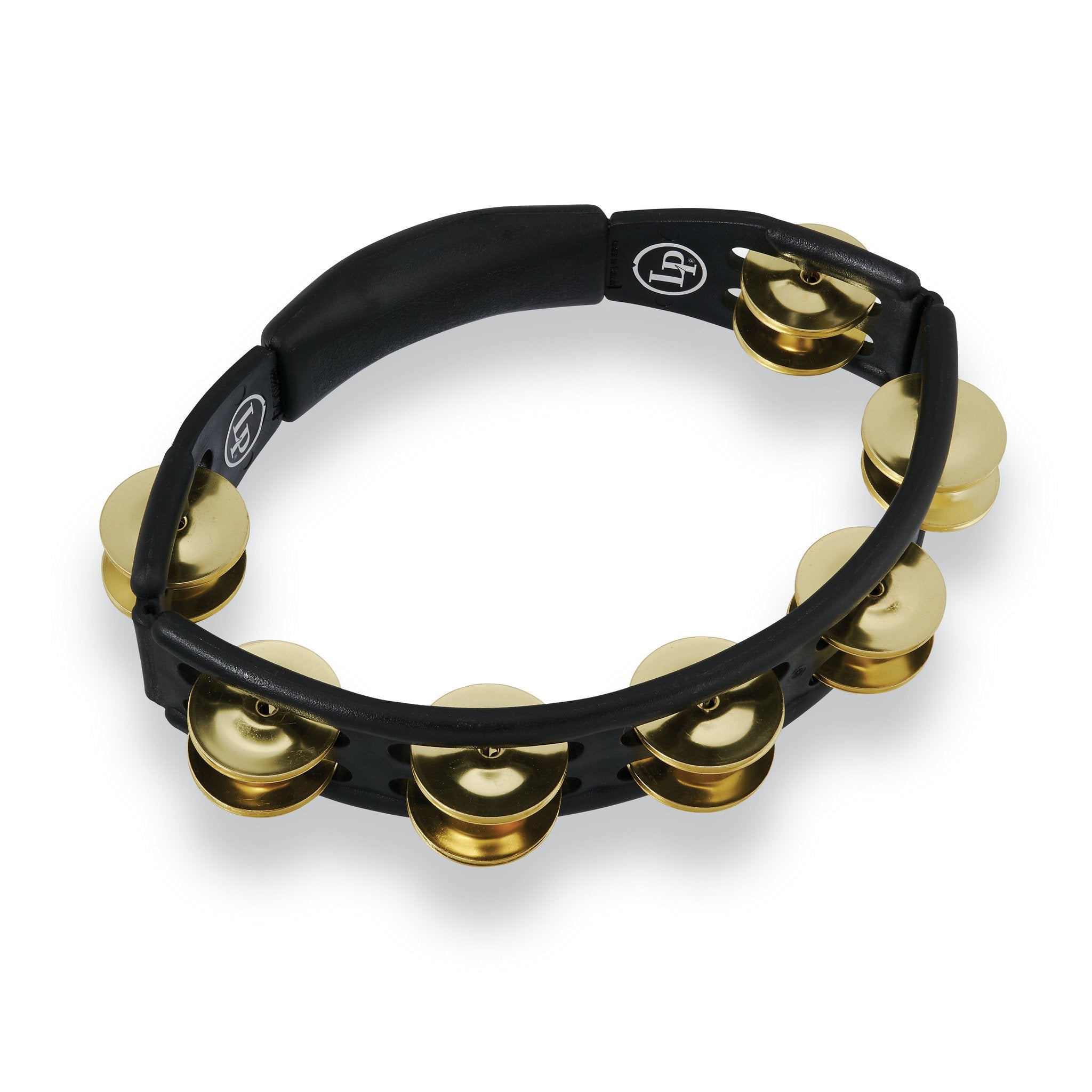 LP Cyclops Tambourine - Black With Brass Jingles (LP170) - Image 2