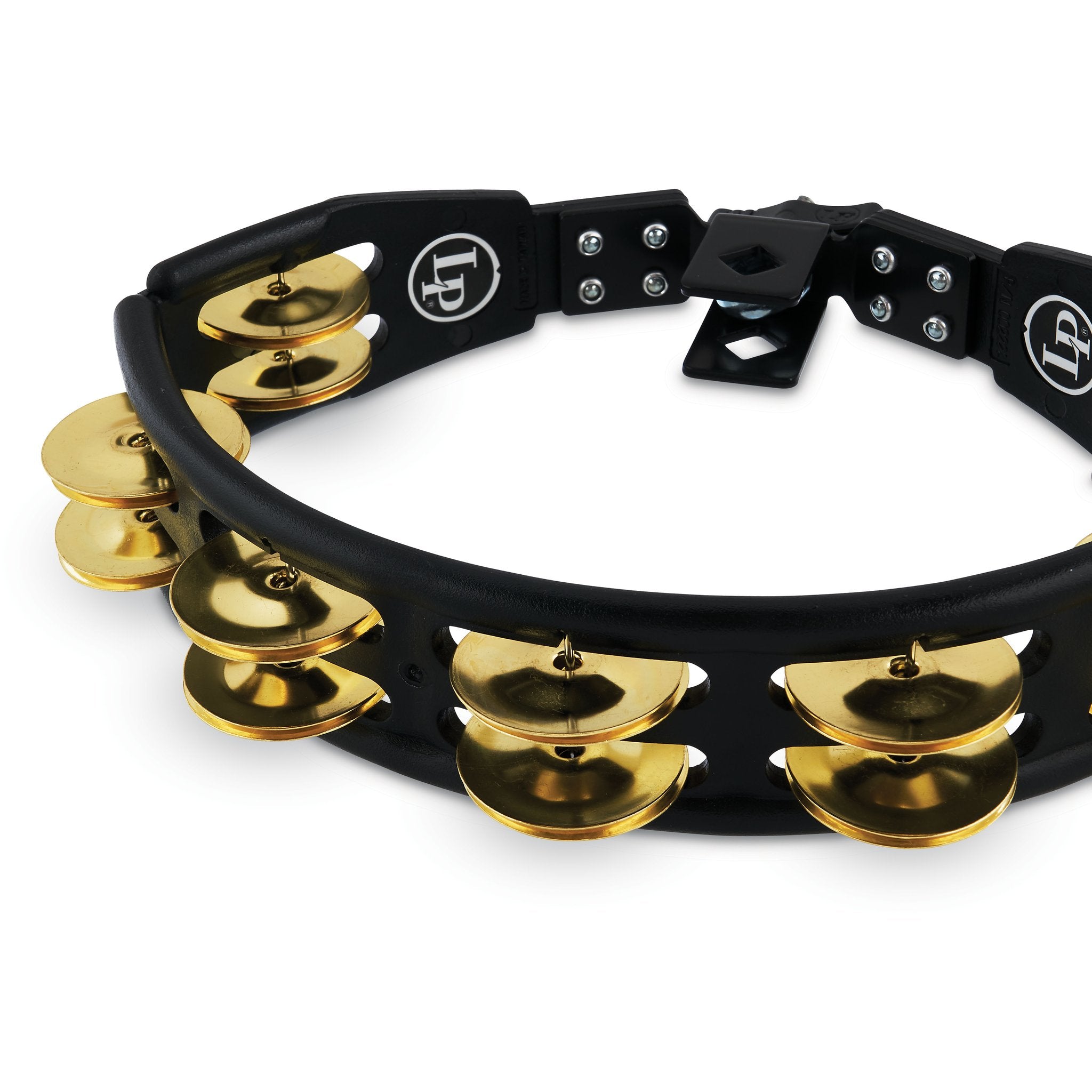 LP Cyclops Tambourine - Black With Brass Jingles (LP170) - Image 5