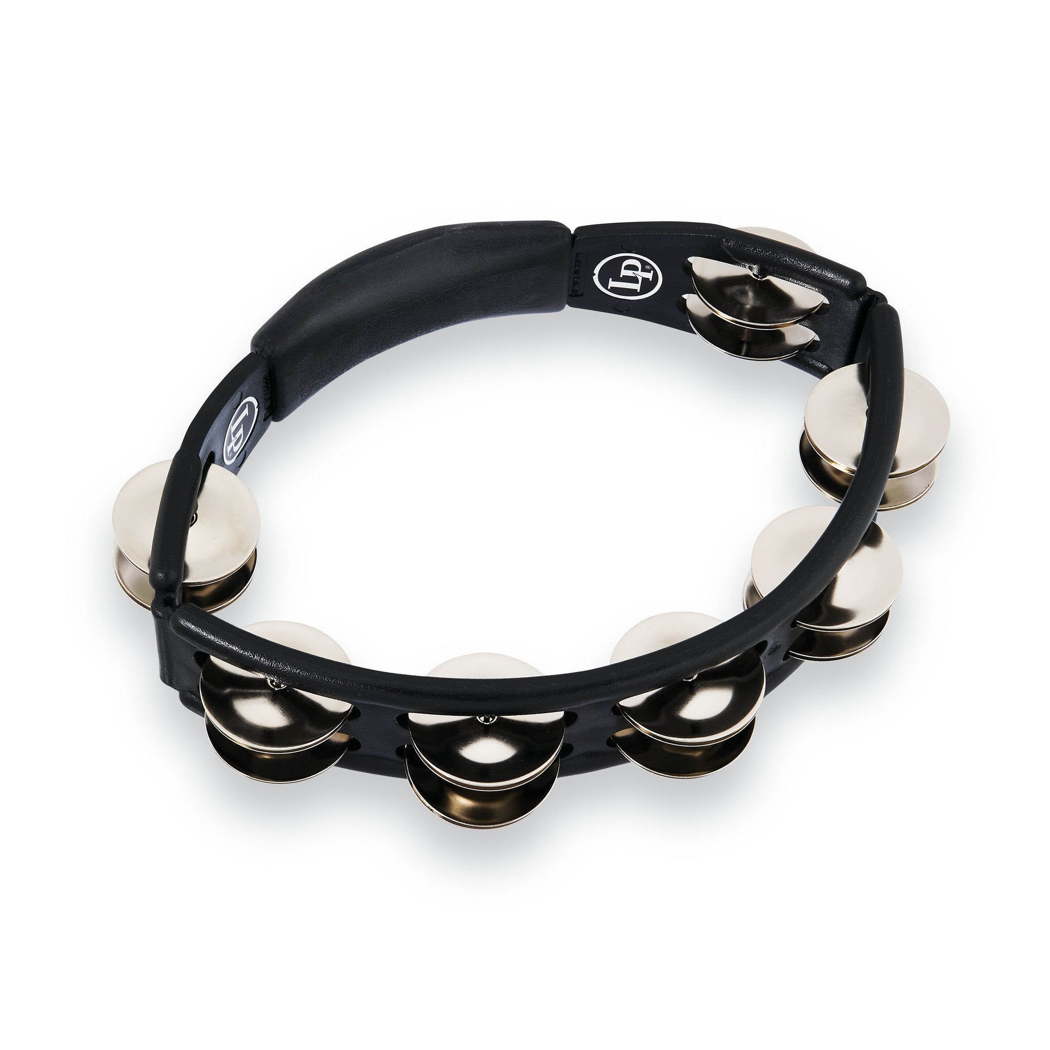 LP Cyclops Tambourine - Black With Steel Jingles (LP150) - Image 2
