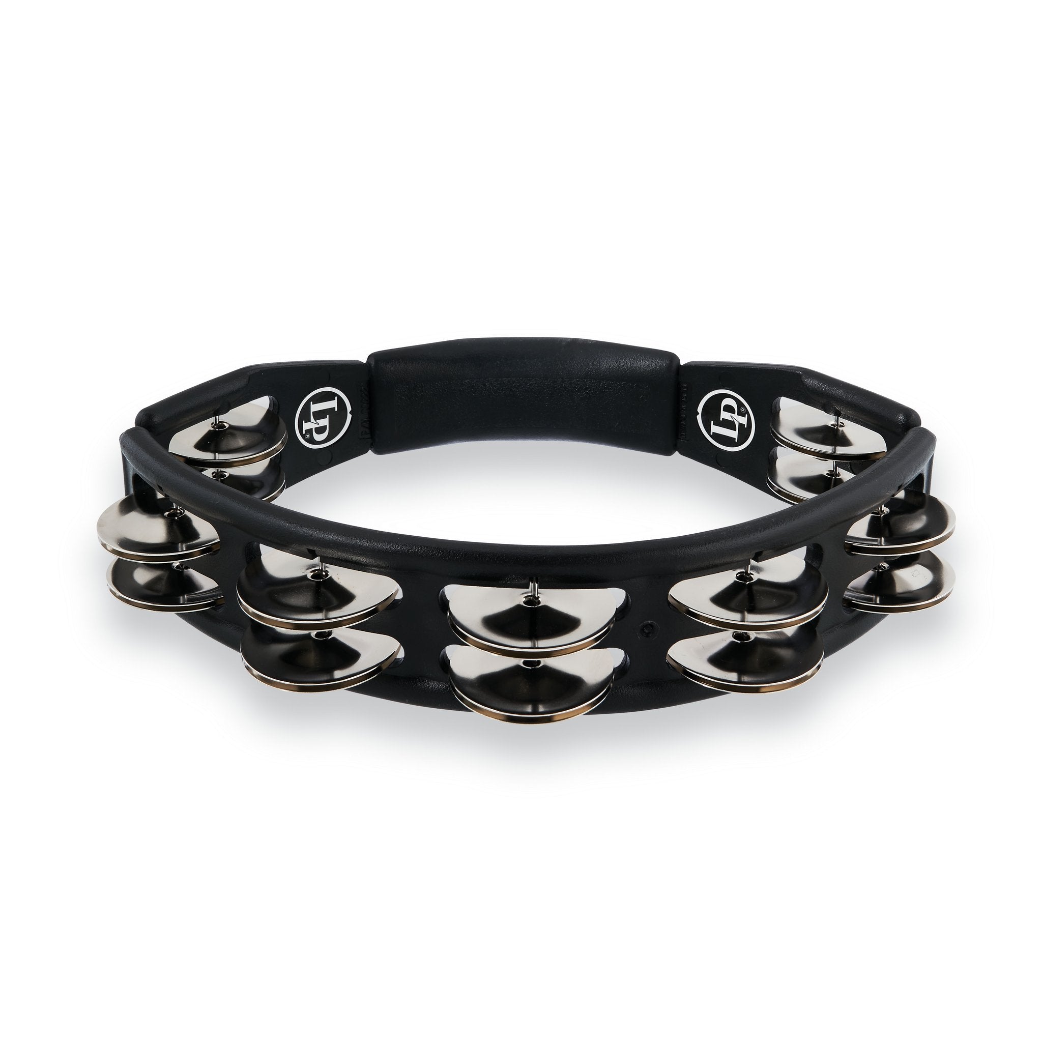 LP Cyclops Tambourine - Black With Steel Jingles (LP150) - Image 3