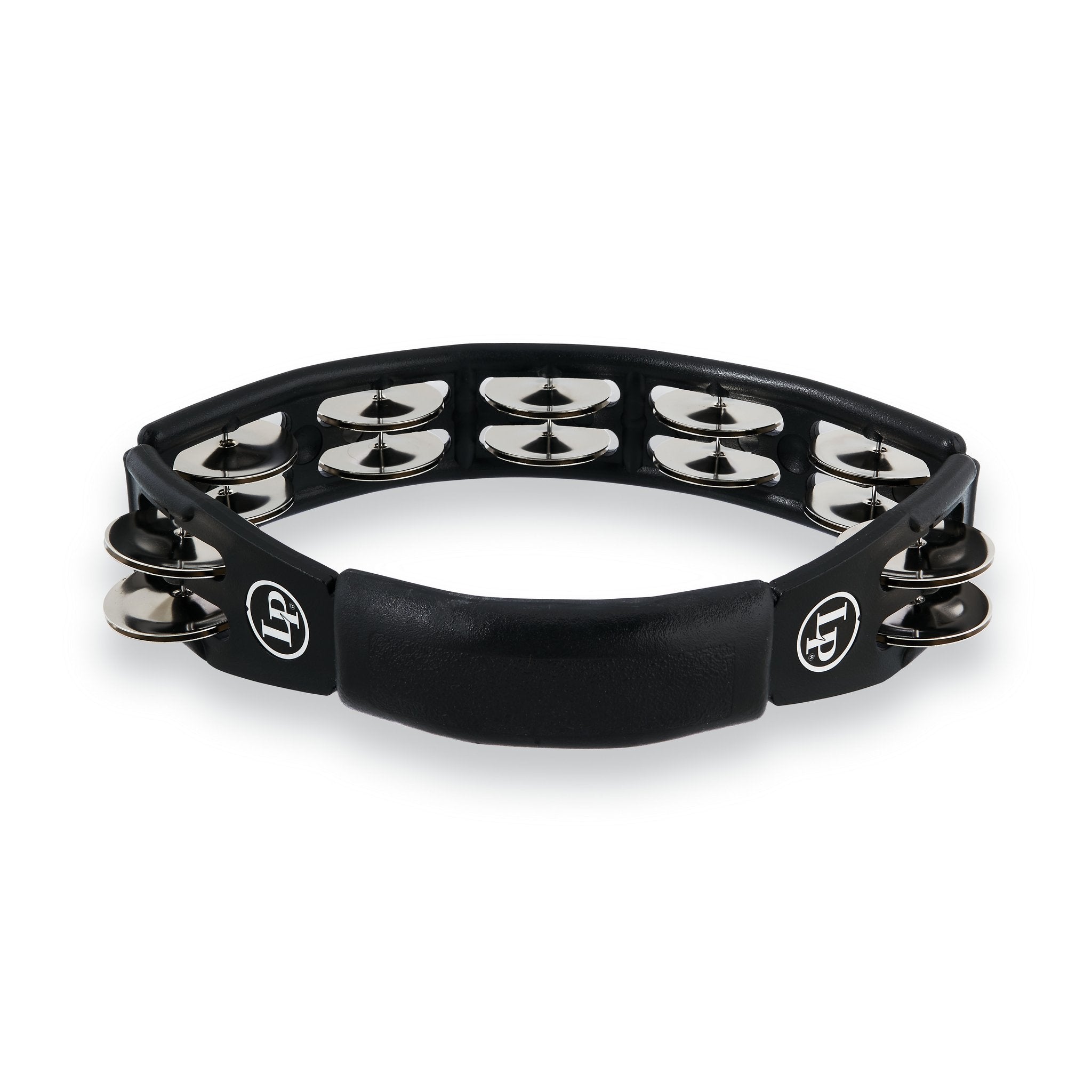 LP Cyclops Tambourine - Black With Steel Jingles (LP150) - Image 4