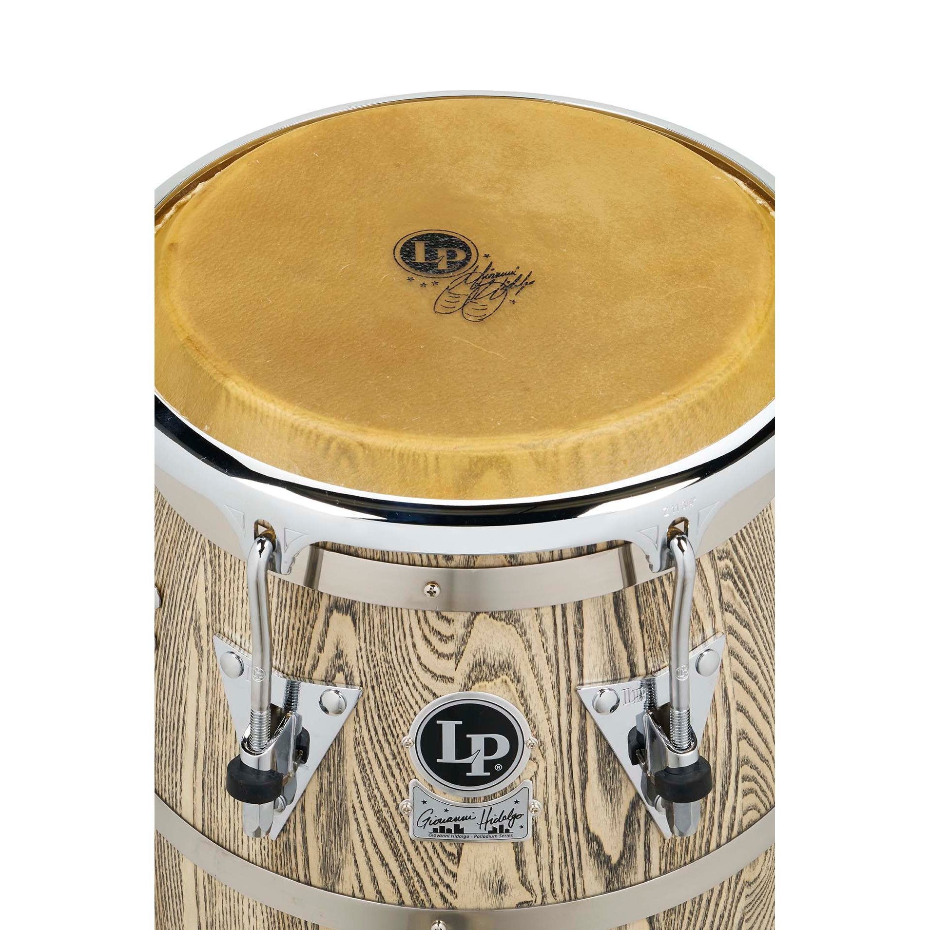 LP Giovanni Palladium Conga with Chrome Hardware - 11.75" - Image 6