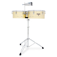 LP Matador Series Timbale Set - 14/15 Brass (M257B)