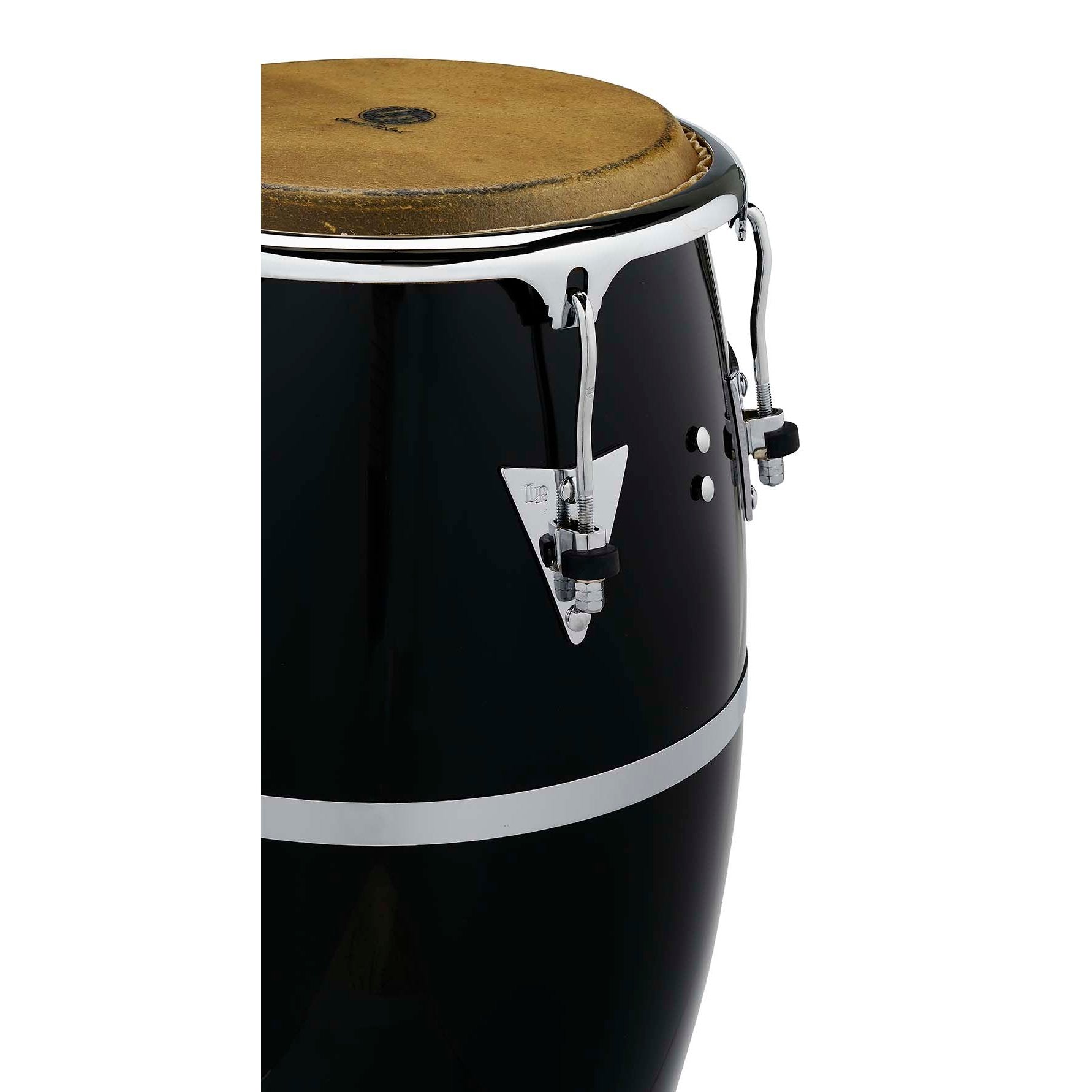 LP Patato Fiberglass Conga - 11.75" - Black with Chrome Hardware - Image 5