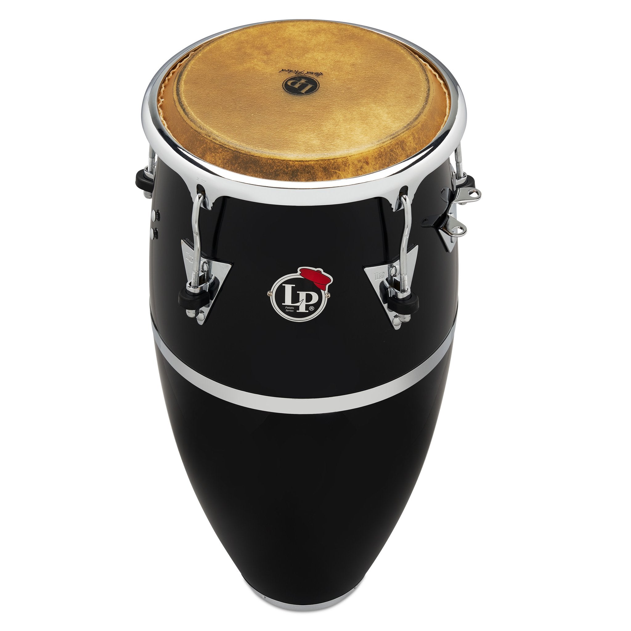 LP Patato Fiberglass Quinto - 11" - Black with Chrome Hardware - Image 5