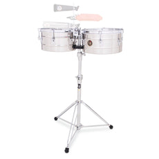 LP Tito Puente Timbale Set - 12/13 Stainless Steel