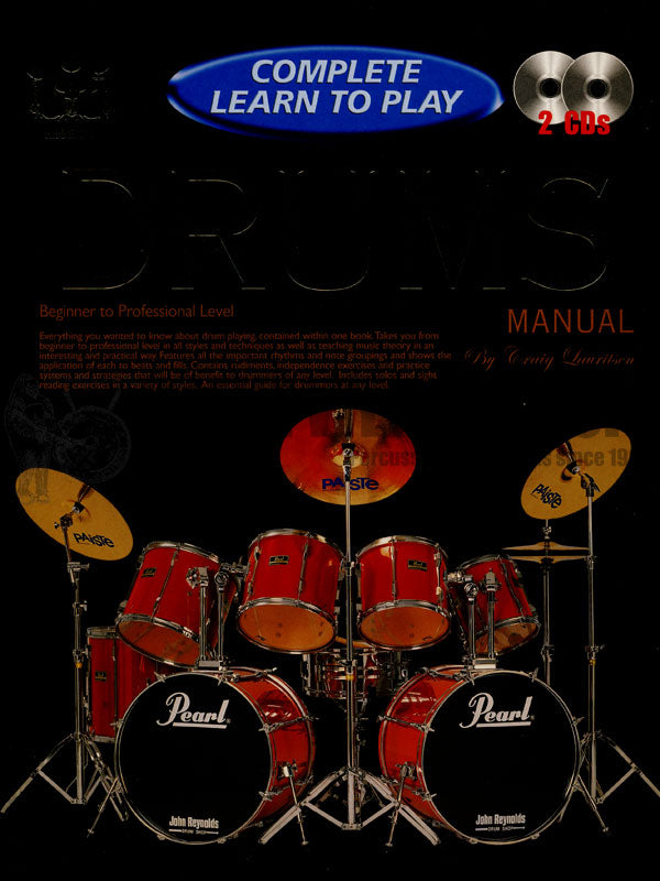 Lauritsen-Complete Learn to Play Drums (2CD)