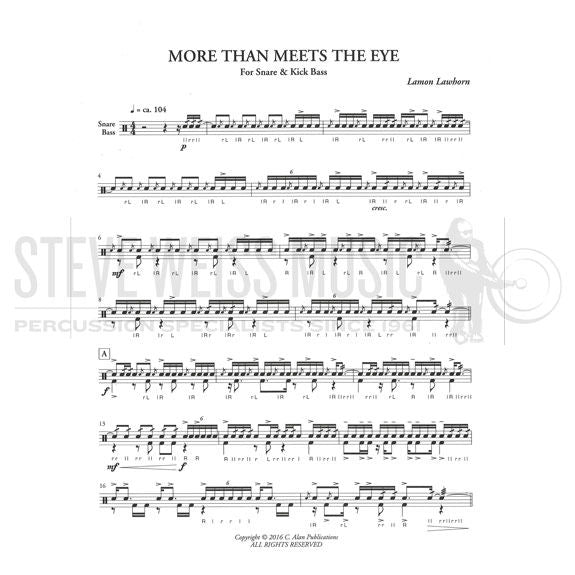 Lawhorn-More Than Meets the Eye-SD/BD