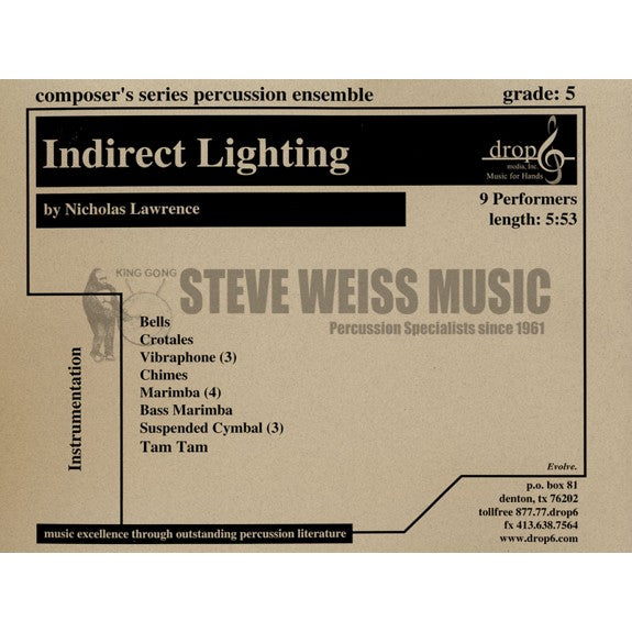 Lawrence-Indirect Lighting (SP)-B/3V/C/Cro./4M/BM/P
