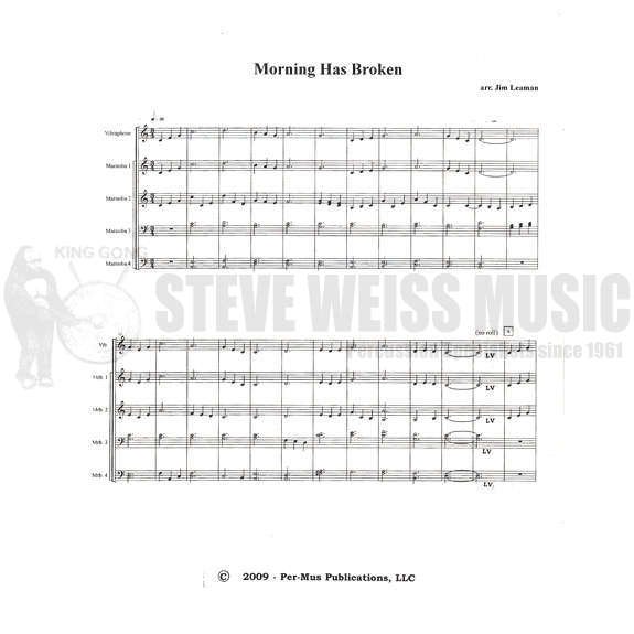 Leaman (arr.)-Morning has Broken (SP)-4M/opt. V