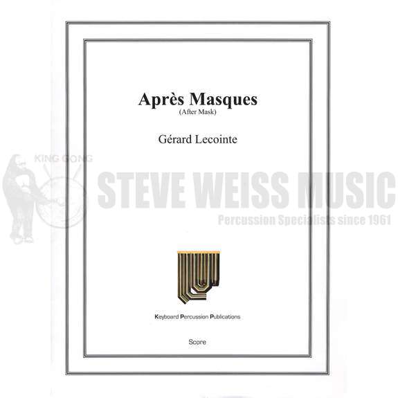 Lecointe-Apres Masques (SP)-2B/2V/X/2M/BM/3T/P