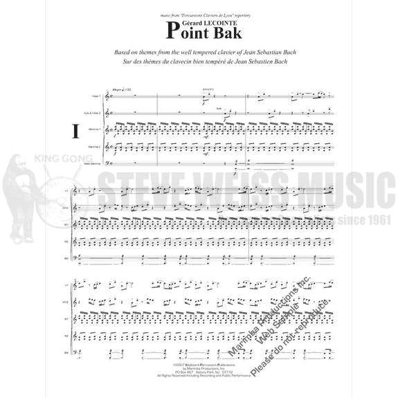 Lecointe-Point Bak (SP)-B/2V/X/2M/BM/P