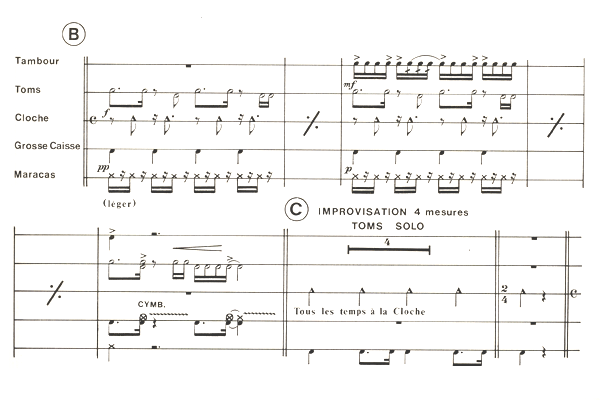 Lefevre-Ensembles de Percussion(for Marching Band)