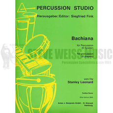 Leonard-Bachiana for Percussion-P/B/X/M/C/V
