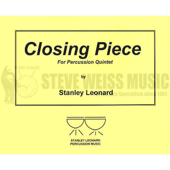 Leonard-Closing Piece(SP)-P/4T OS