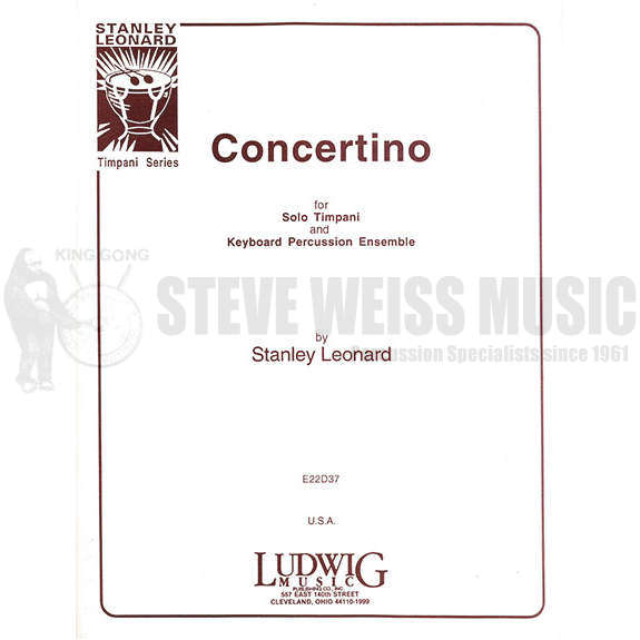 Leonard-Concertino for Timpani and Keyboard Percussion Ensemble