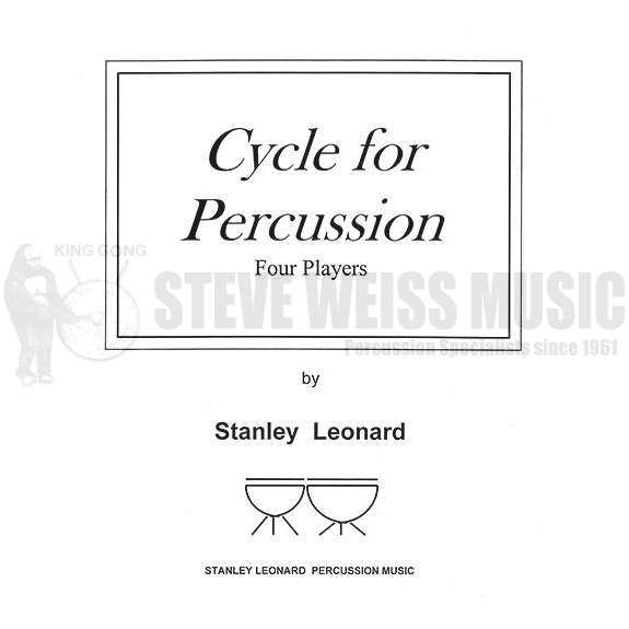 Leonard-Cycle for Percussion(SP)-P OS