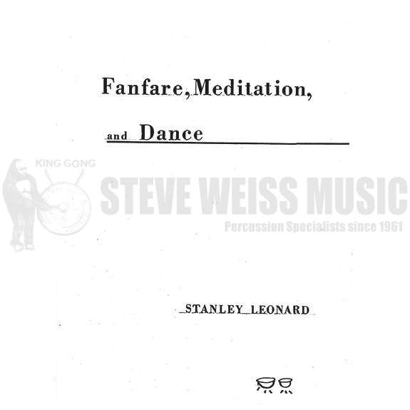 Leonard-Fanfare, Meditation, and Dance(SP)-P/B/V/C/X/4T/M OS