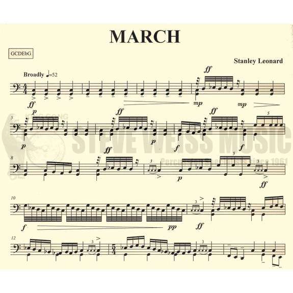 Leonard-March and Scherzo-5T (new edition)