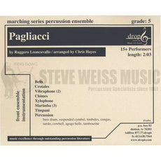 Leoncavallo-Pagliacci arr. Hayesa (sp)-B/2V/C/Cro./X/3M/ 4T/P