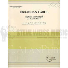 Leontovych-Ukrainian Carol arr. Madeira (SP)-4M/Cro.