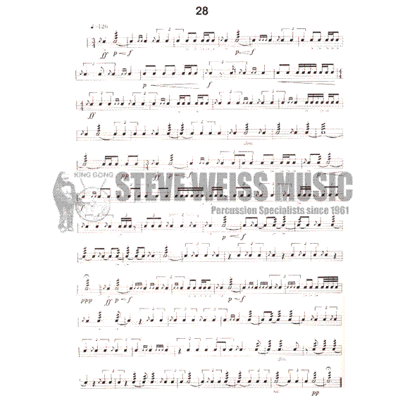 Lepak-50 Contemporary Snare Drum Etudes