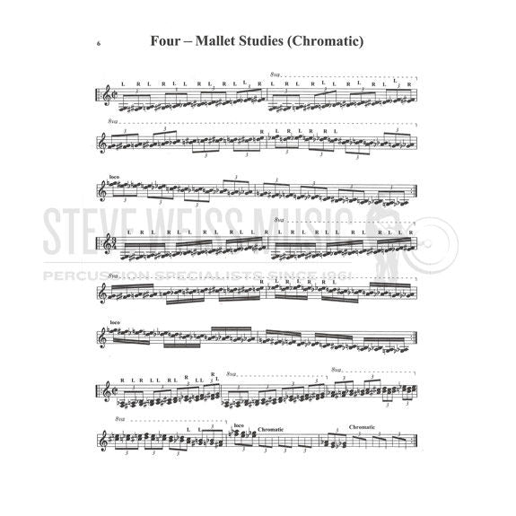 Leth-Four Mallet Studies for Vibraphone