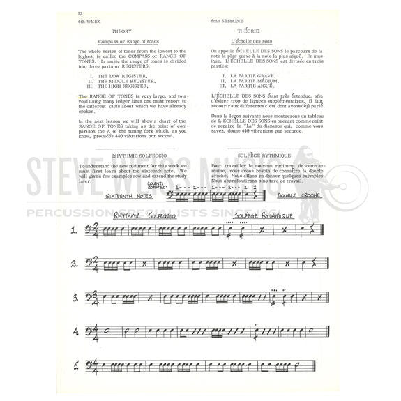 Liagre-Theory Manual of Snare Drum (Vol.1)