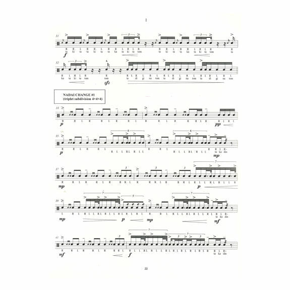 Lim-Two South Indian-American Rudimental Solos-SD