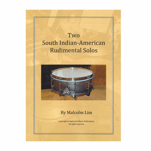 Lim-Two South Indian-American Rudimental Solos-SD
