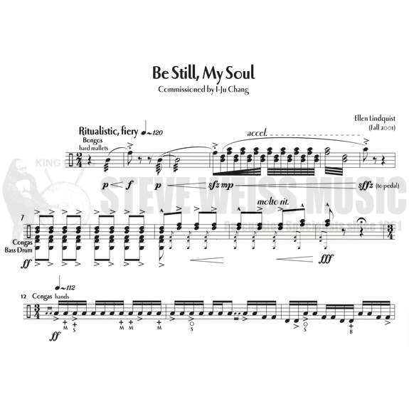 Lindquist-Be Still My Soul-M/P