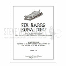 Lobi/Naranjo/Beall-Fer Barre Kona Jeno (StS/Solo part)-Solo Gyil/wind ensemble