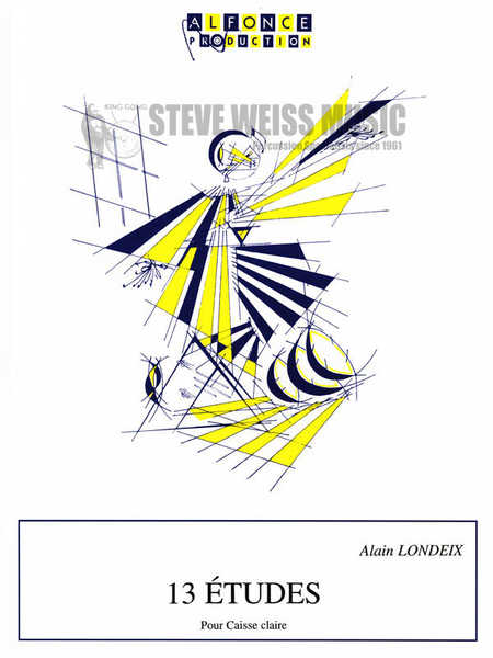 Londeix-13 Etudes for Snare Drum