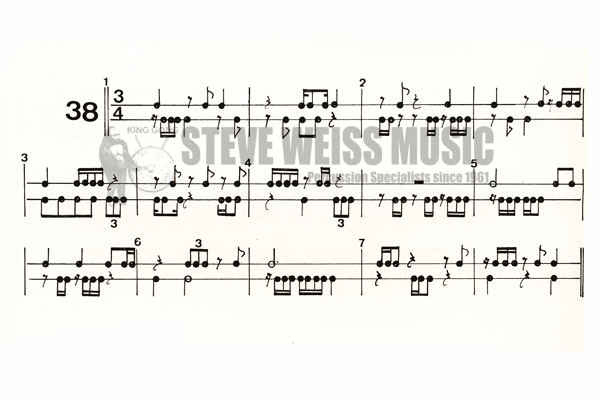 Londeix-50 Rhythmic Exercises in Two Voices