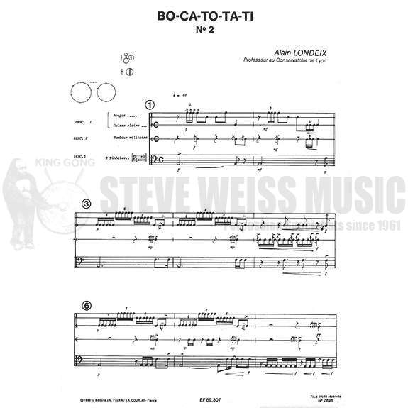 Londeix-Bo-Ca-To-Ta-Ti No. 2(SP)-P/2T